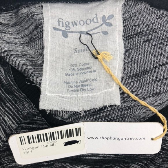 Figwood Wangari 3/4 Sleeve Tee NWT - Picture 4 of 8